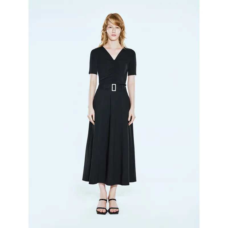 COVERINS Casual Long Skirt Women's-4