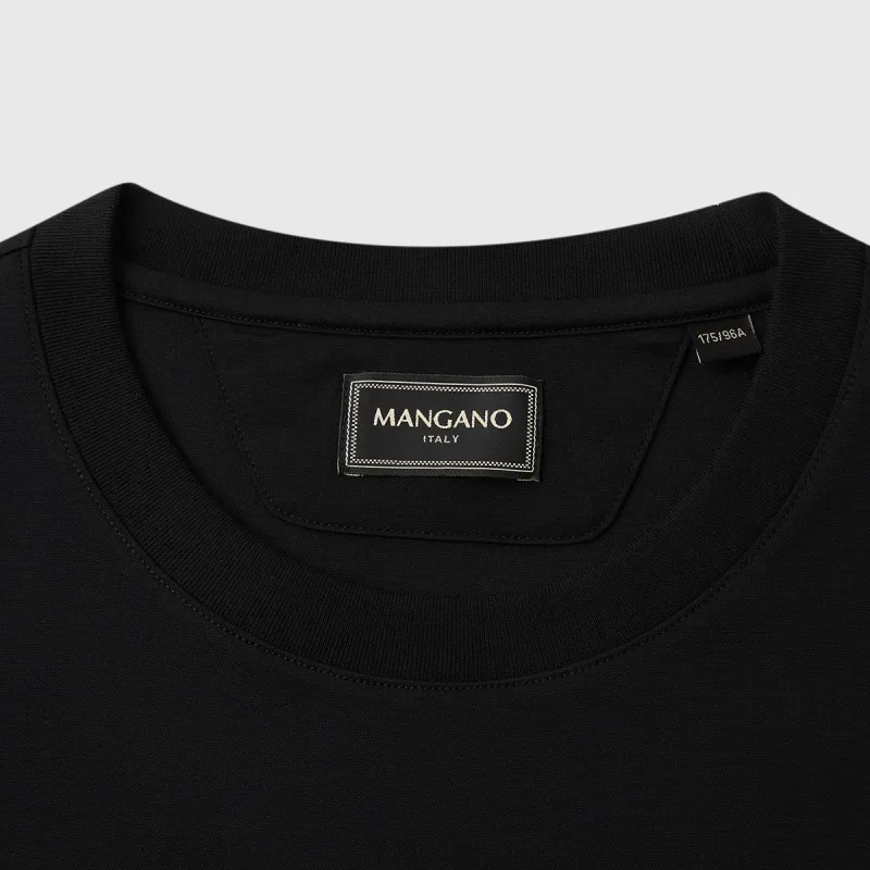 MANGANO T Shirts Men Black-3