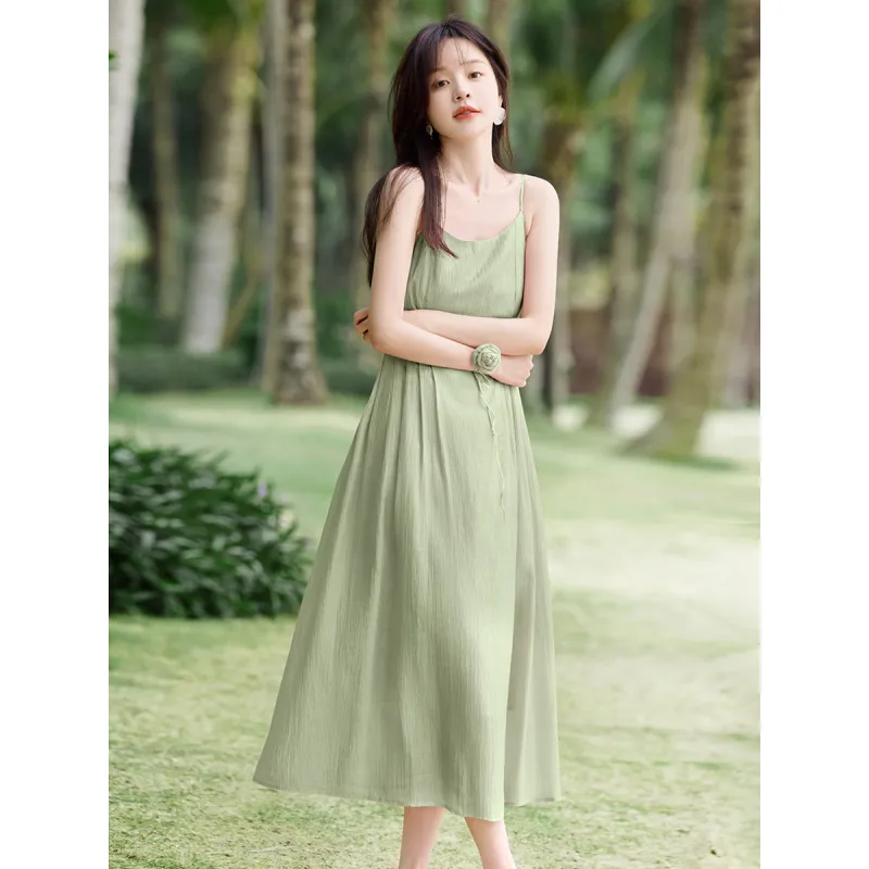 Mo Han Yi Mei Slip Dress Women's-2