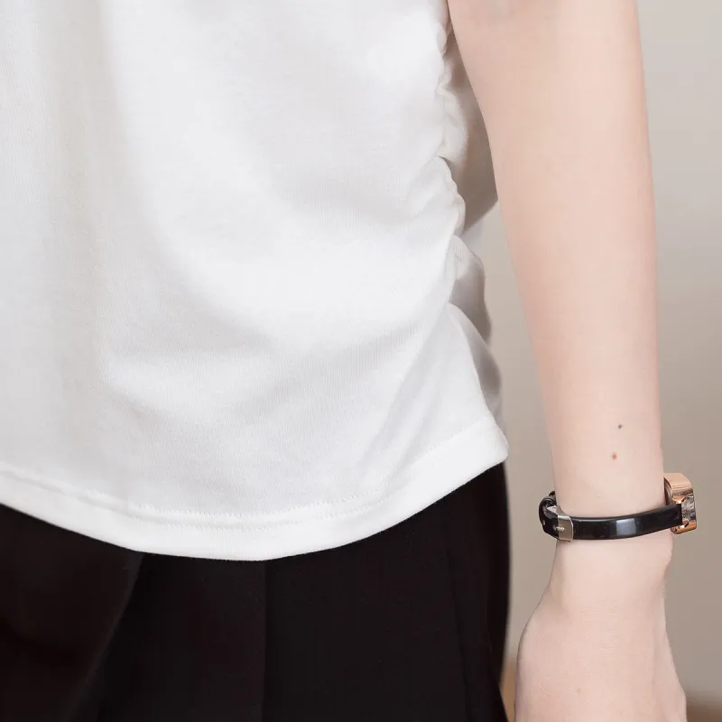 FAWENXIANGZI Raglan Sleeve T Shirt Women's-4