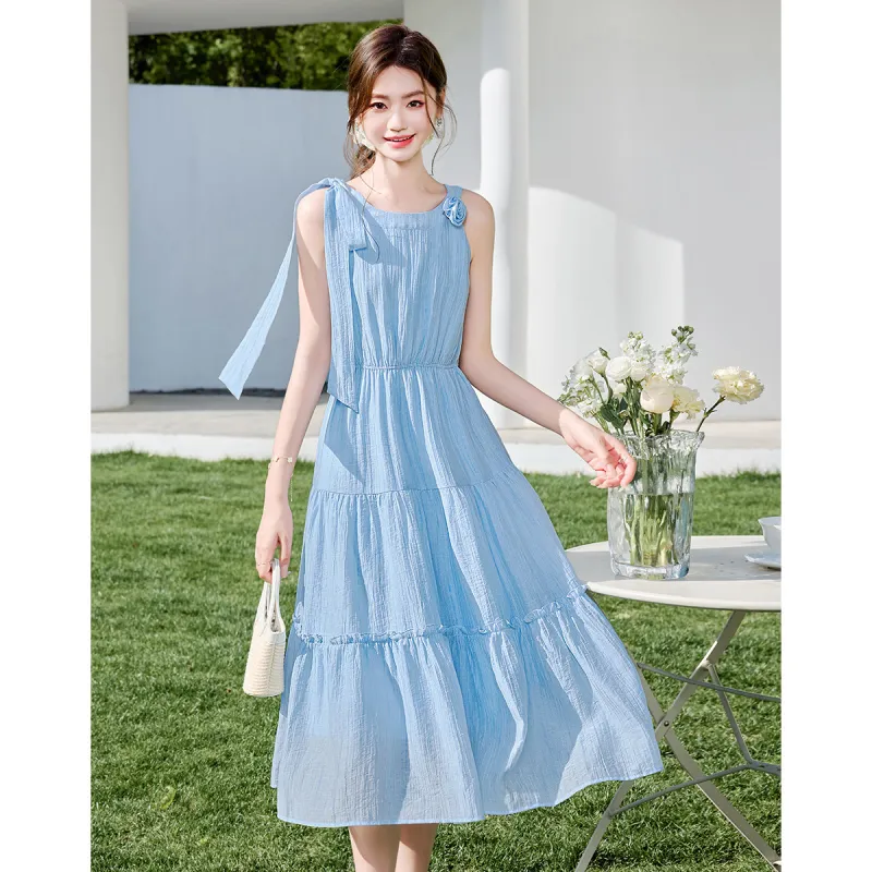 Like The Age Of Water Sleeveless Dress Women's-2