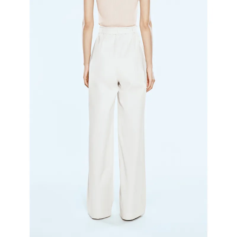 COVERINS Suit Trousers Women's Ecru-4