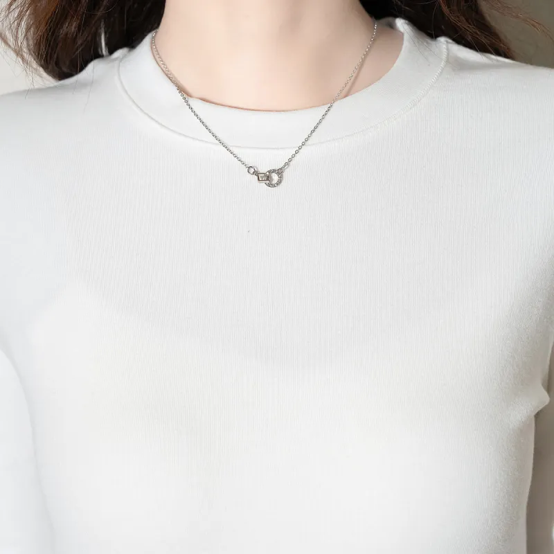 FAWENXIANGZI Regular T Shirt Women's-2
