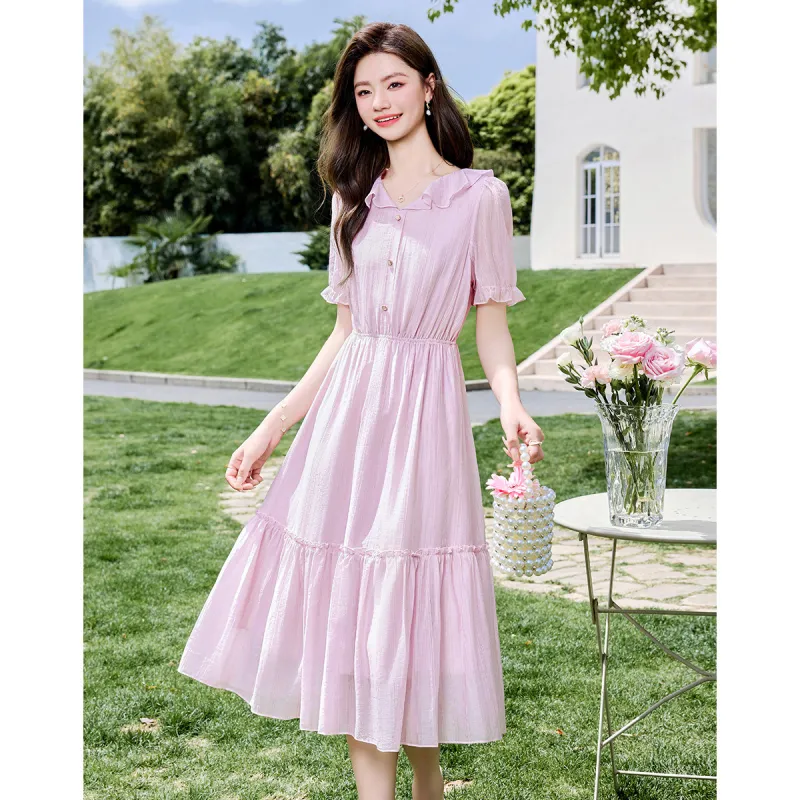 Like The Age Of Water Short Sleeved Dress Women's-2