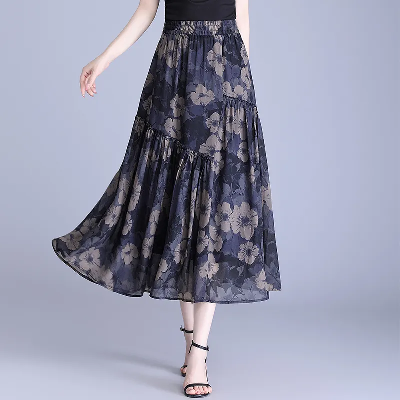YIRANCHUN Casual Long Skirt Women's-4