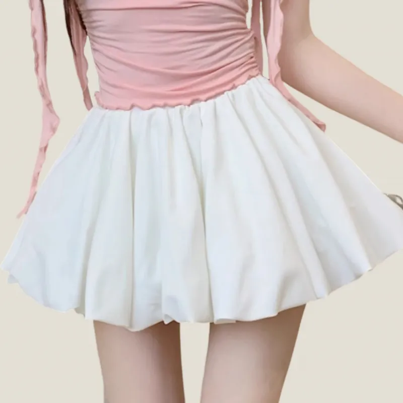 Ya Sheep People Casual Short Skirts Women's-2