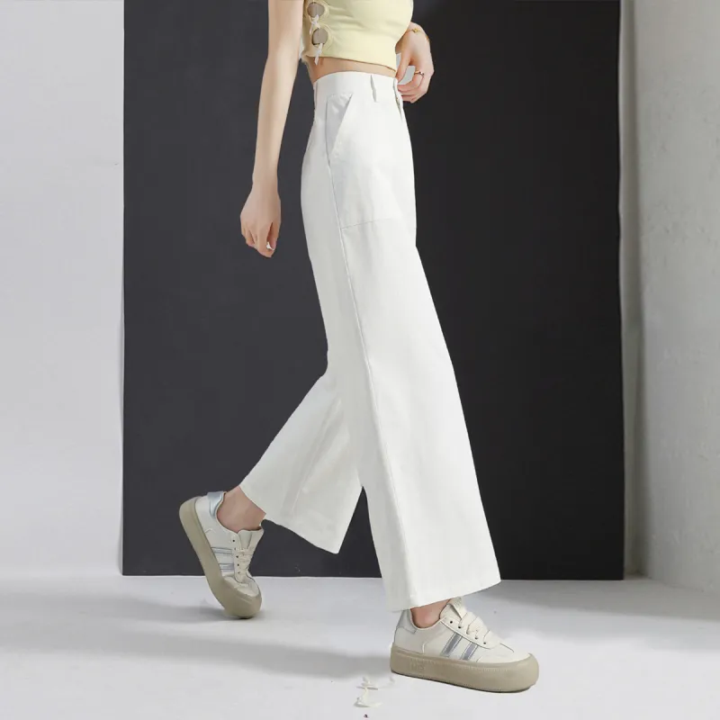 Tonlion Casual Pants Women's White-1