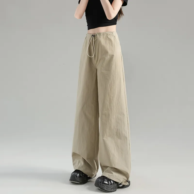 Tonlion Cargo Pants Women's Khaki-8