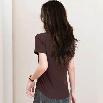 FAWENXIANGZI Regular T Shirt Women's