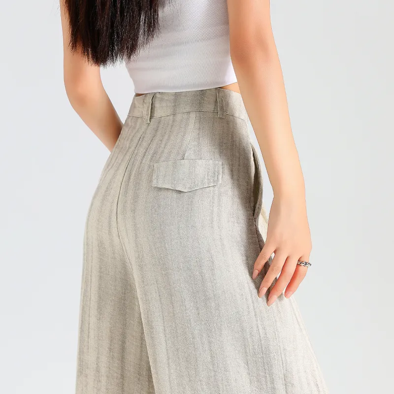 FAWENXIANGZI Casual Pants Women's-3