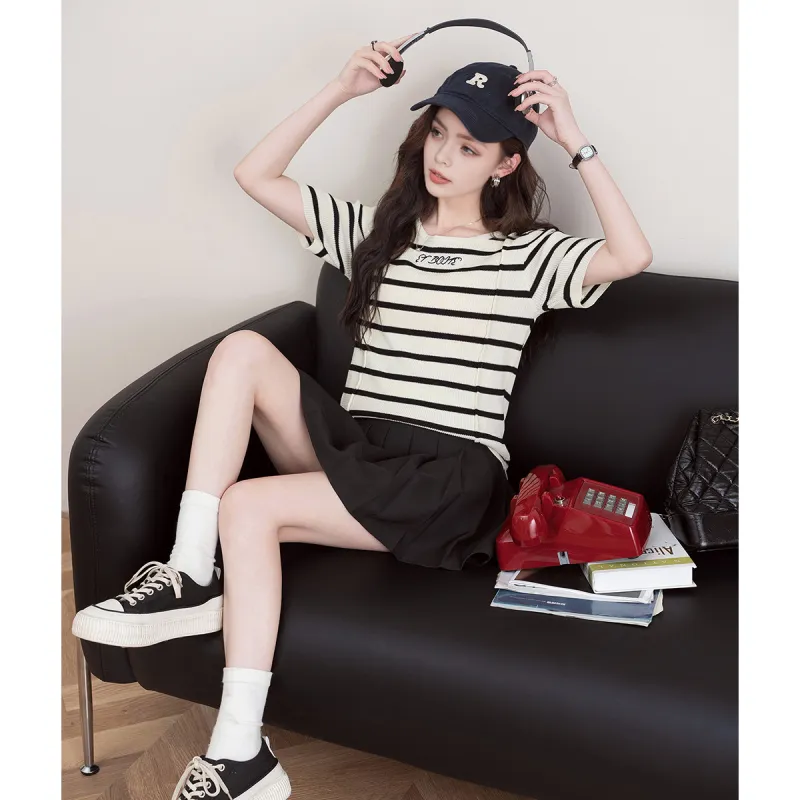 FAWENXIANGZI Regular T Shirt Women's-2