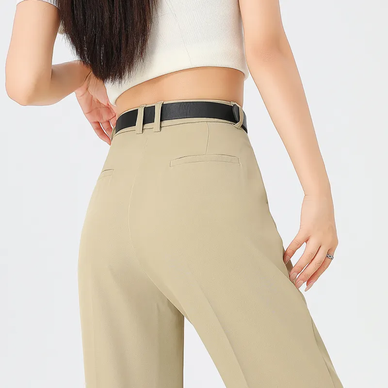 FAWENXIANGZI Suit Trouser Women's-5