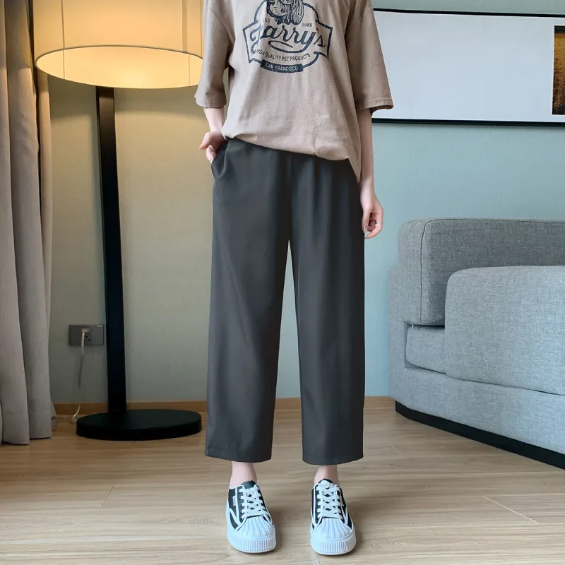 Tonlion Casual Pants Women's Black-1