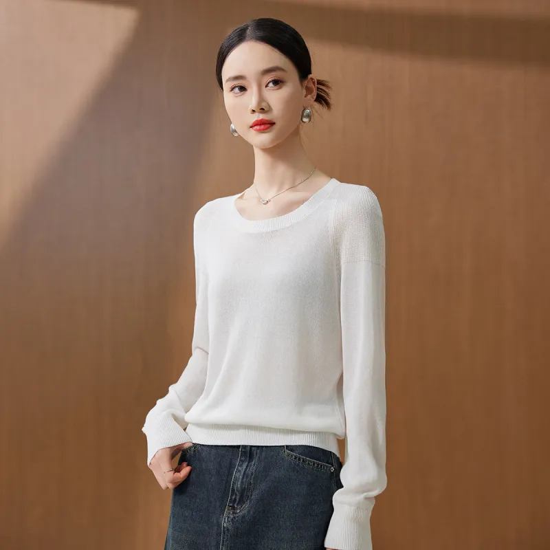 Hang Yi Court Knitwear Women's White-5