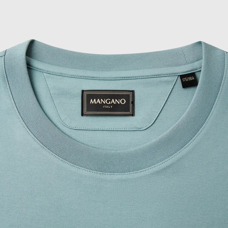 MANGANO T Shirts Men Lake Blue-3