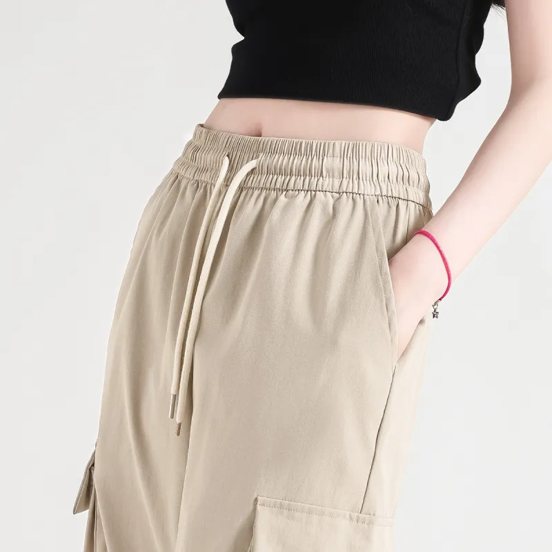 FAWENXIANGZI Cargo Pants Women's-7