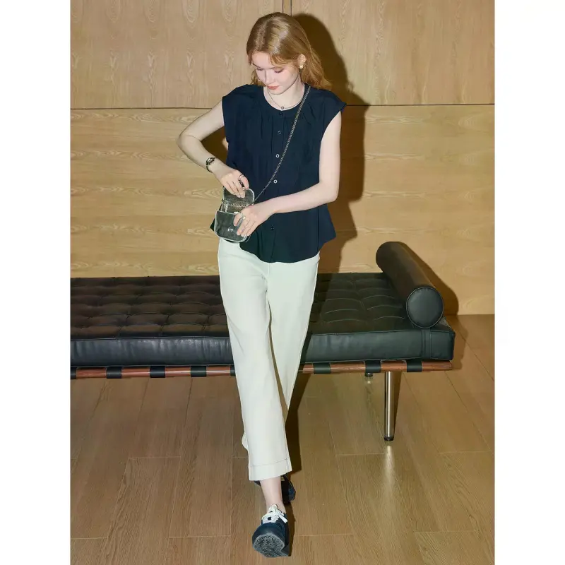 KUHNMARVIN Shirts Women's Navy Blue-3