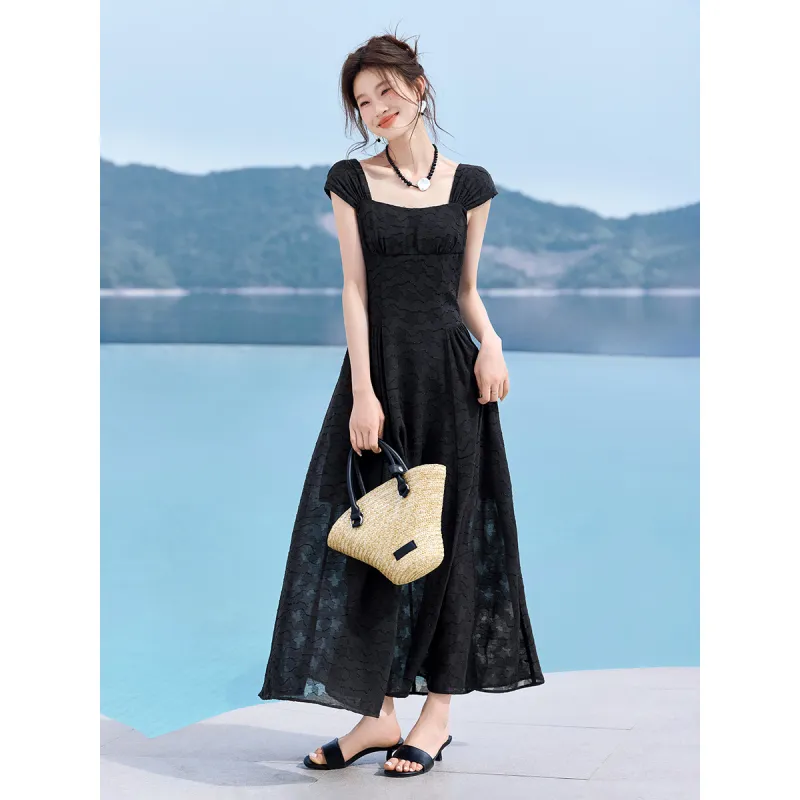 Mo Han Yi Mei Long Sleeved Dress Women's-2