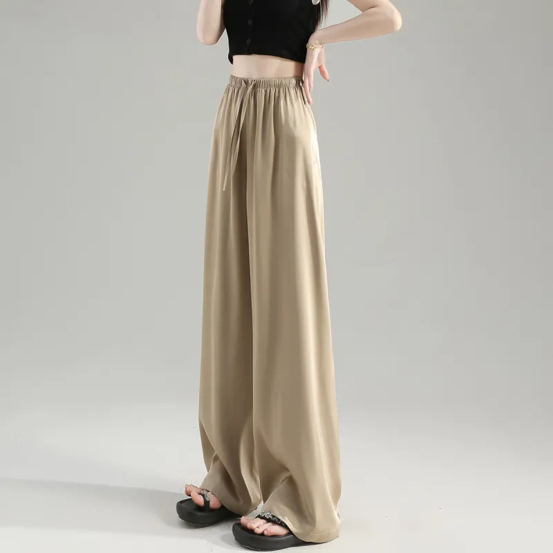 Tonlion Casual Pants Women's Khaki-5