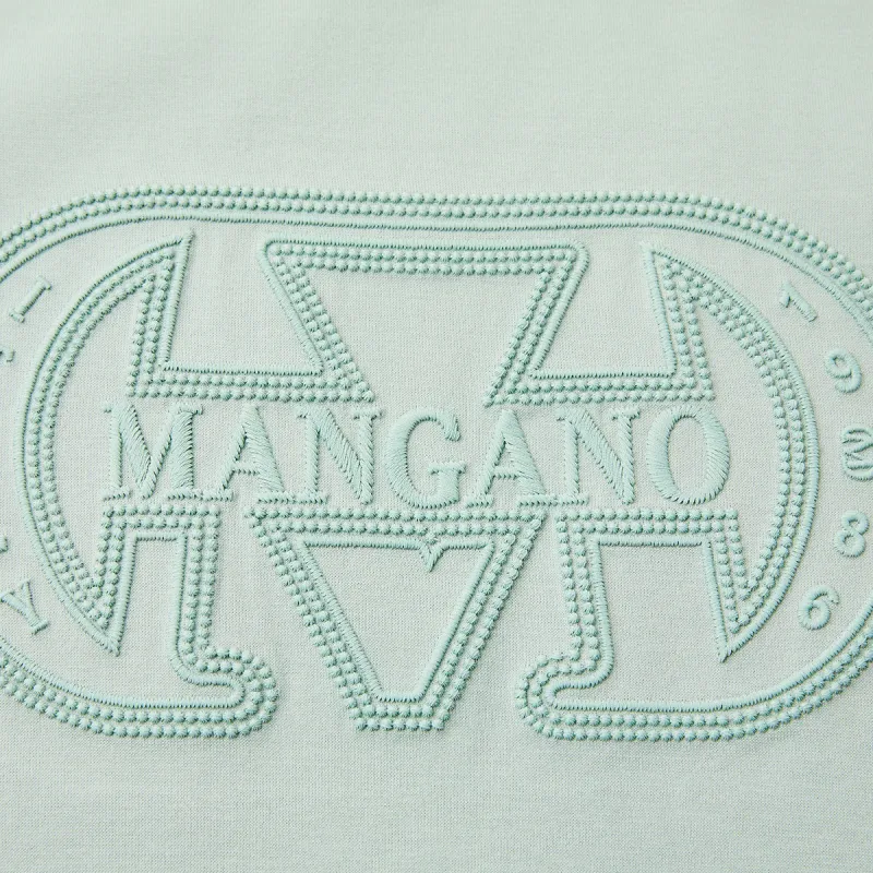 MANGANO T Shirts Men Mint Green-4