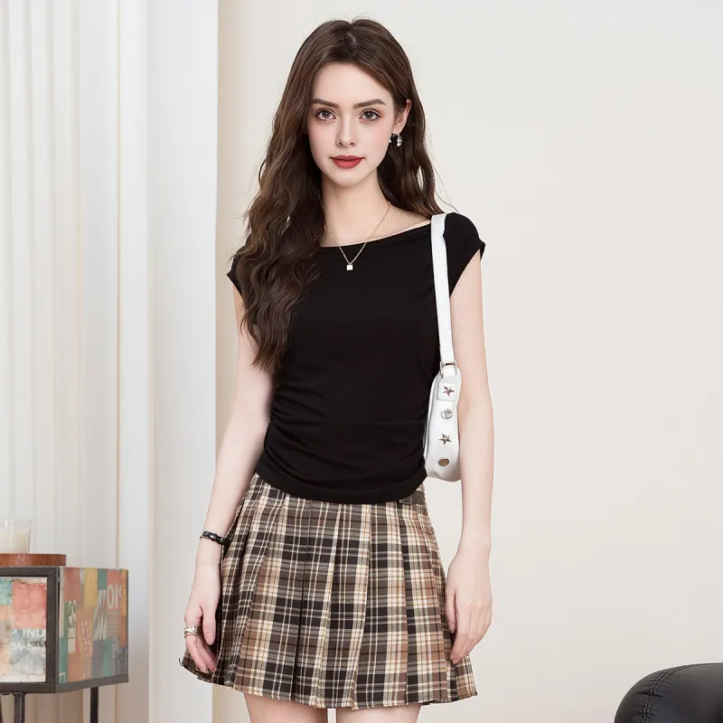 FAWENXIANGZI Regular T Shirt Women's-2