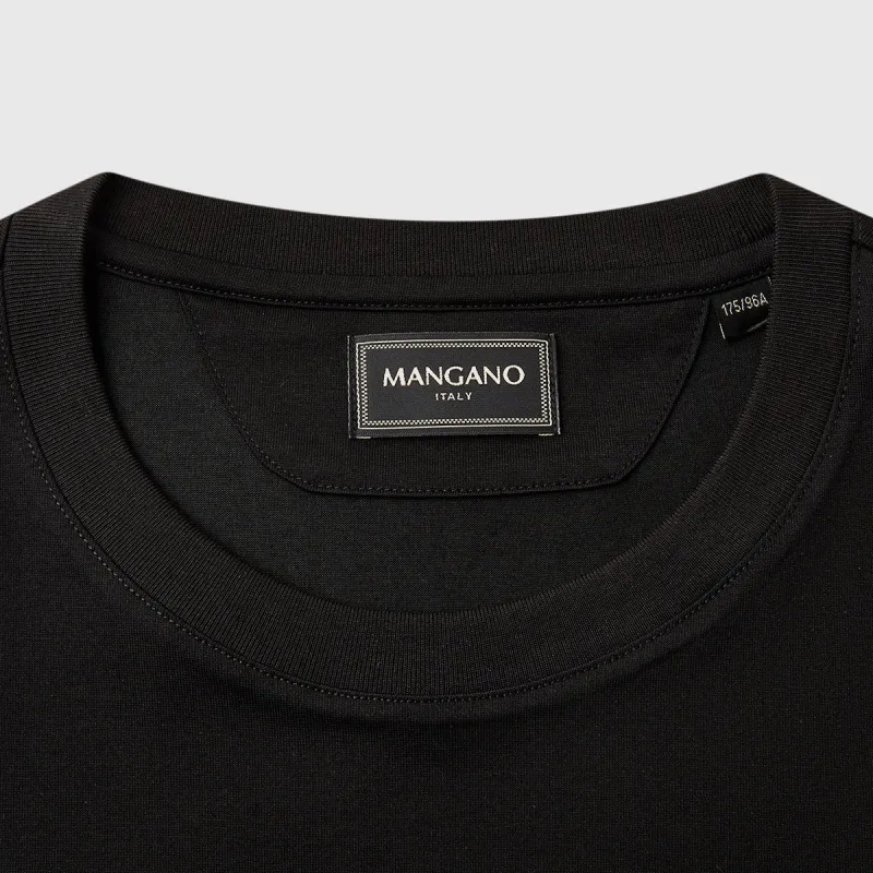 MANGANO T Shirts Men Black-3