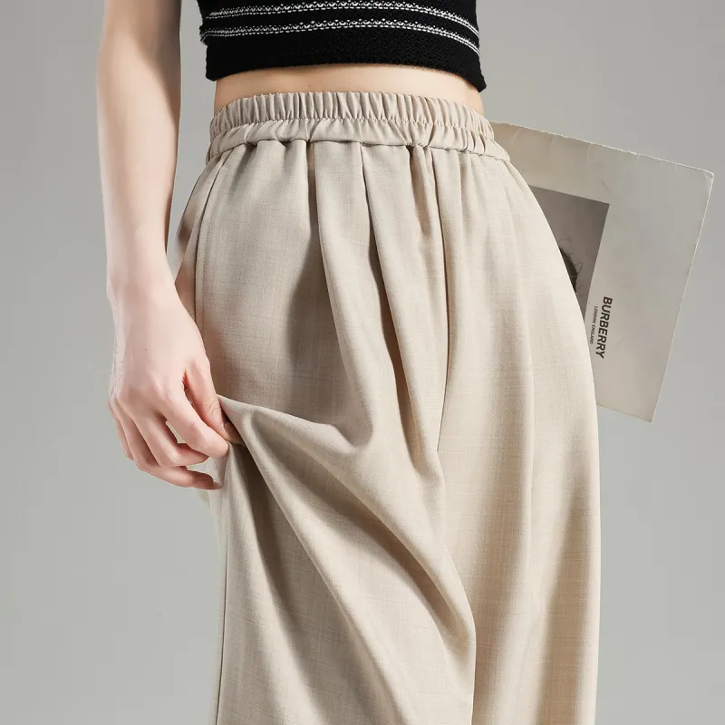 Tonlion Casual Pants Women's Linen-9
