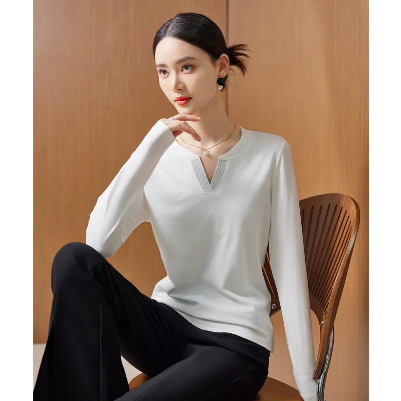 Hang Yi Court Knitwear Women's White-5