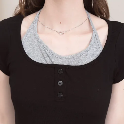 FAWENXIANGZI Regular T Shirt Women's