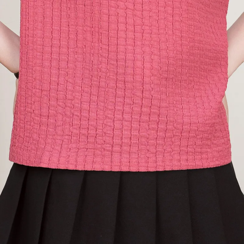 FAWENXIANGZI Puff Sleeve T Shirt Women's-6