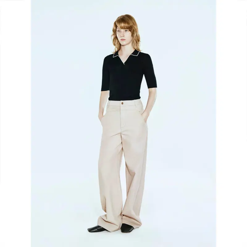COVERINS Casual Pants Women's Light Gray-3