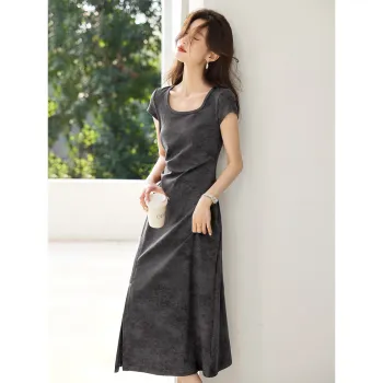 Mo Han Yi Mei Short Sleeved Dress Women's