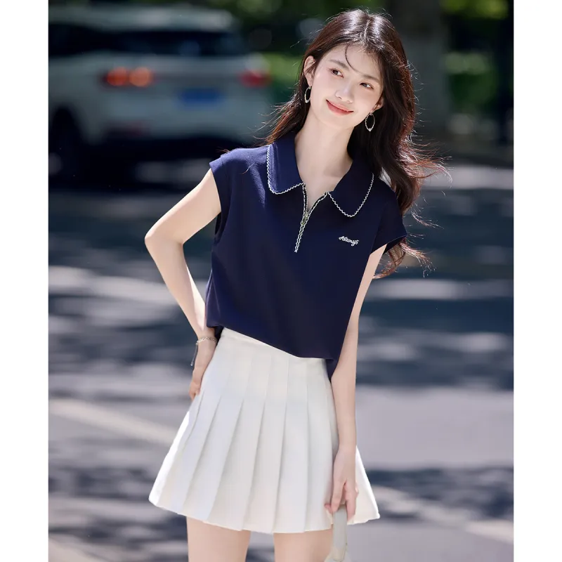Still Quiet Leg of Mutton Sleeve T Shirt Women's-5