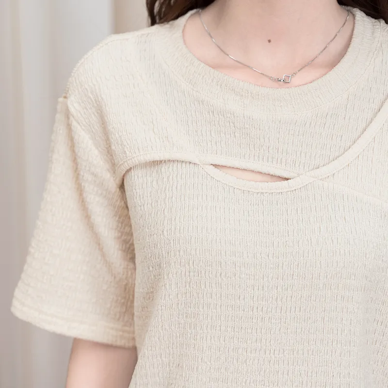 FAWENXIANGZI Regular T Shirt Women's-6