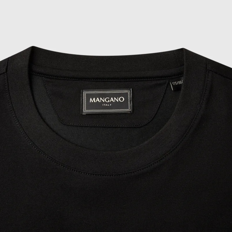 MANGANO T Shirts Men Black-3
