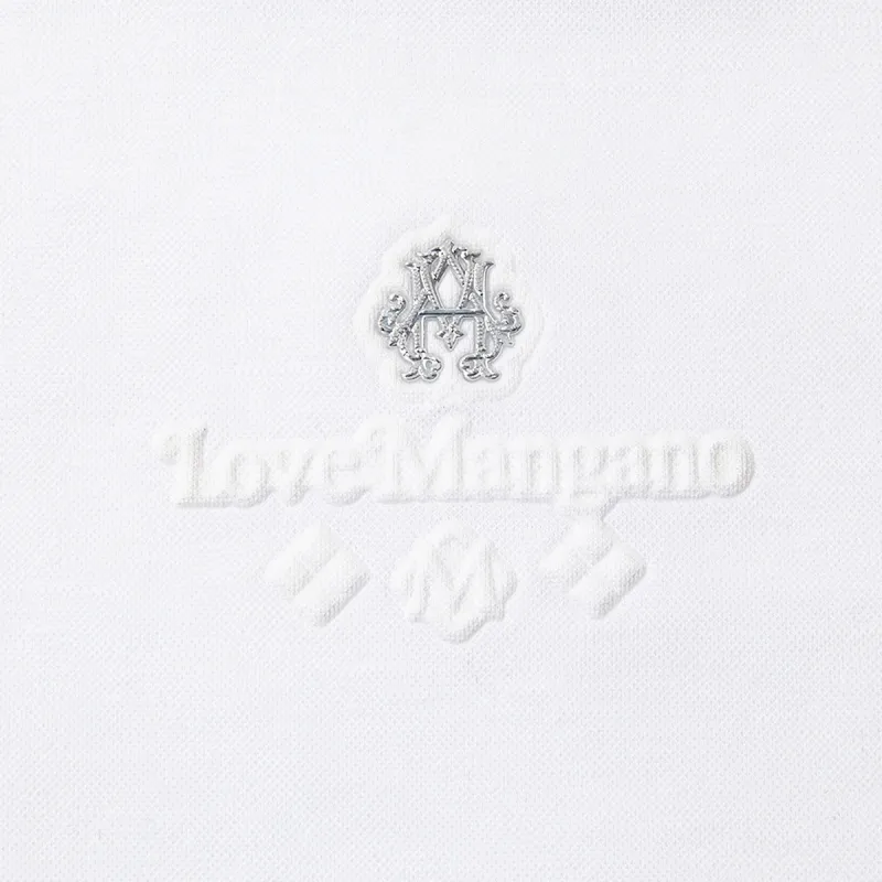 MANGANO T Shirts Men White-4