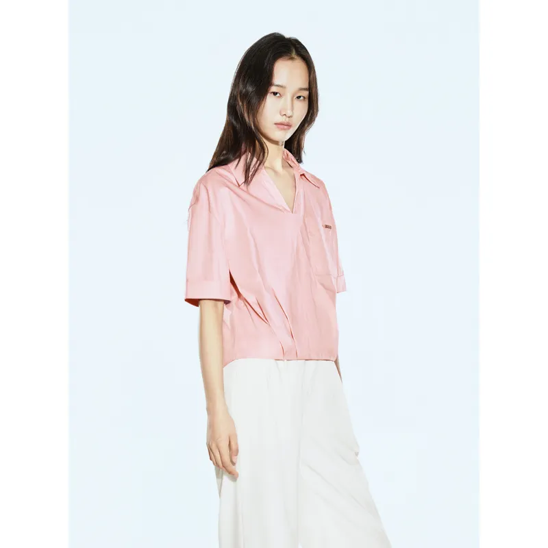 COVERINS Shirts Women's Light Pink-4