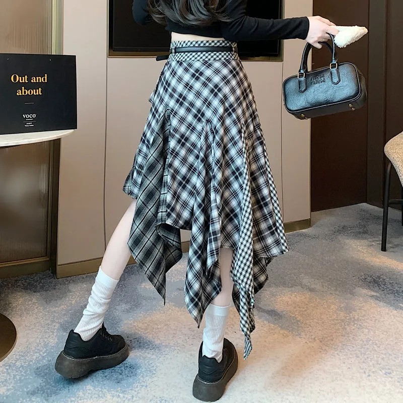 YINLEI Casual Long Skirt Women's-3