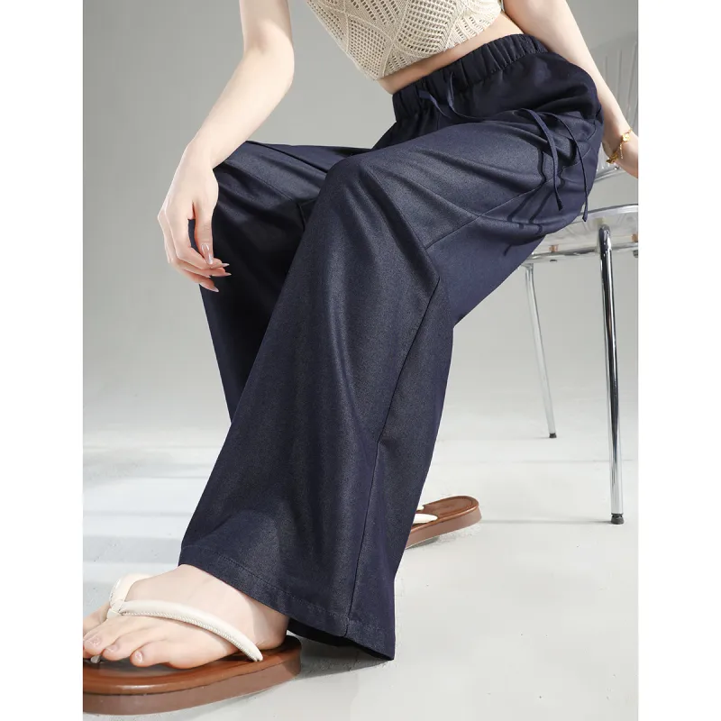 Tonlion Jeans Women's Dark Denim Blue-7
