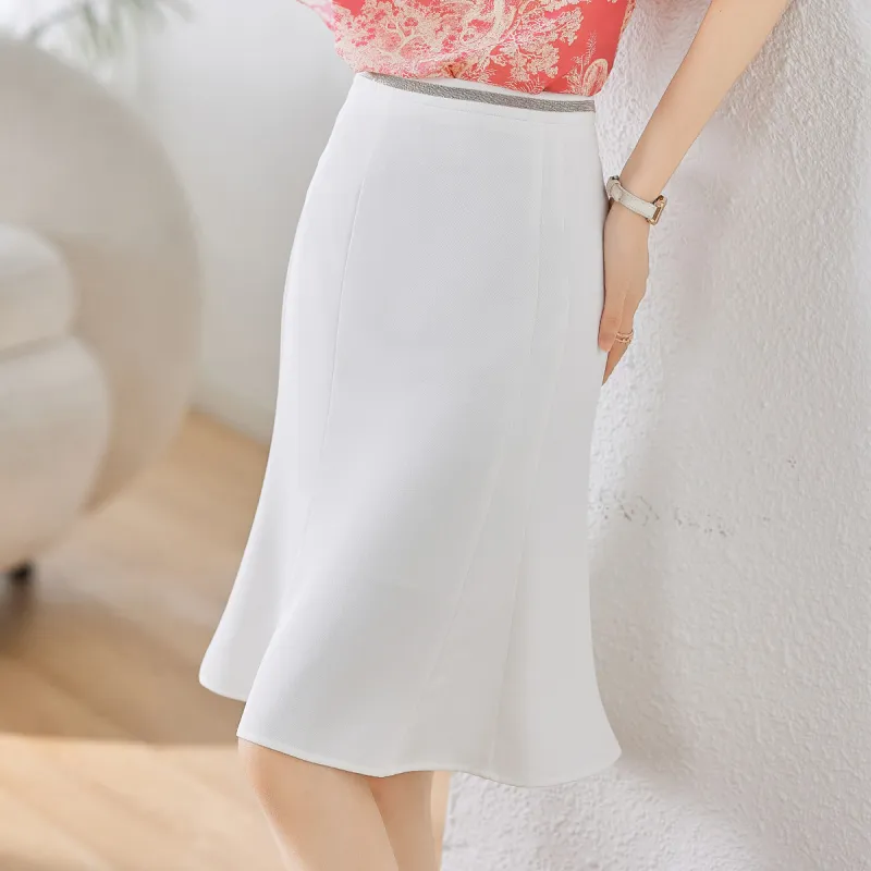 Hang Yi Court Casual Long Skirt Women's-6