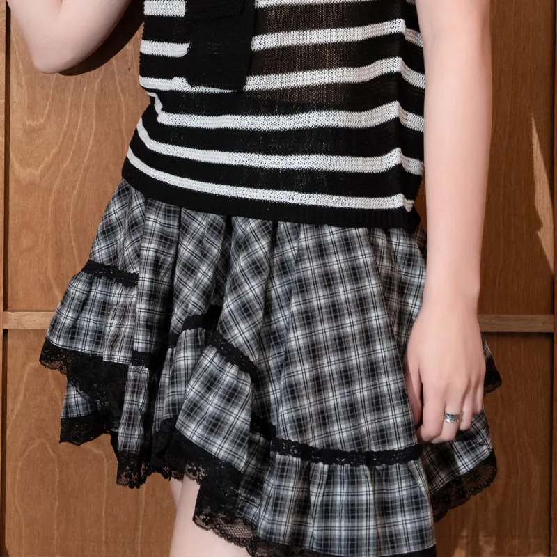 BANANA BABY Two Piece Skirt Sets Women's Black-2