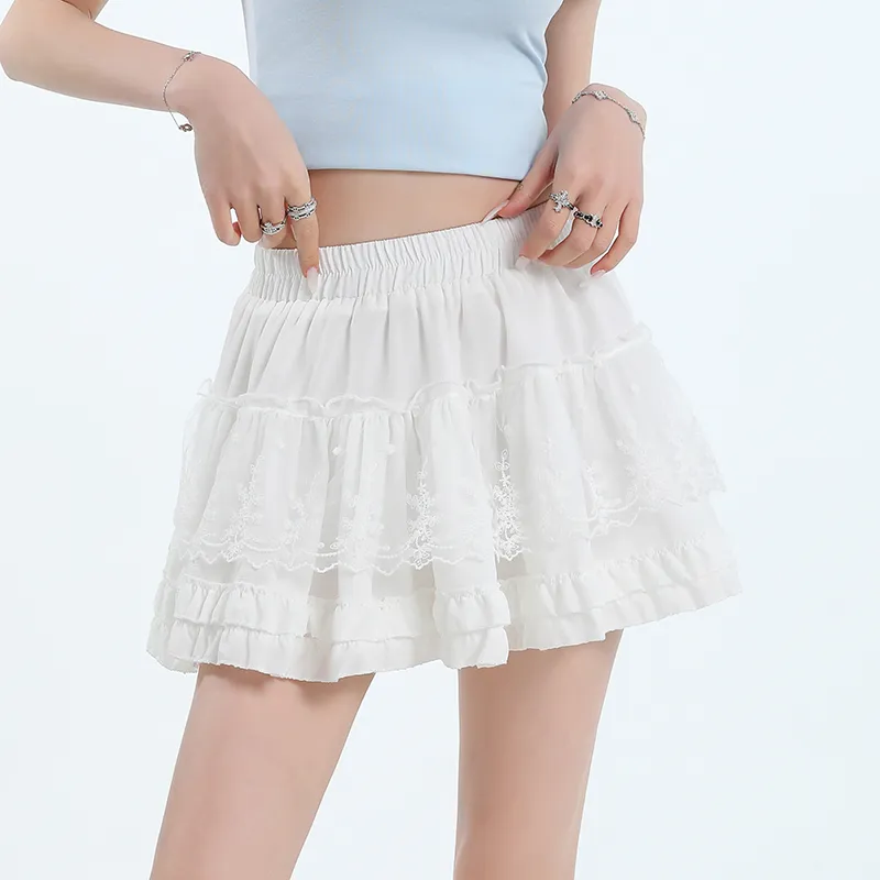 YINLEI Casual Short Skirts Women's-3