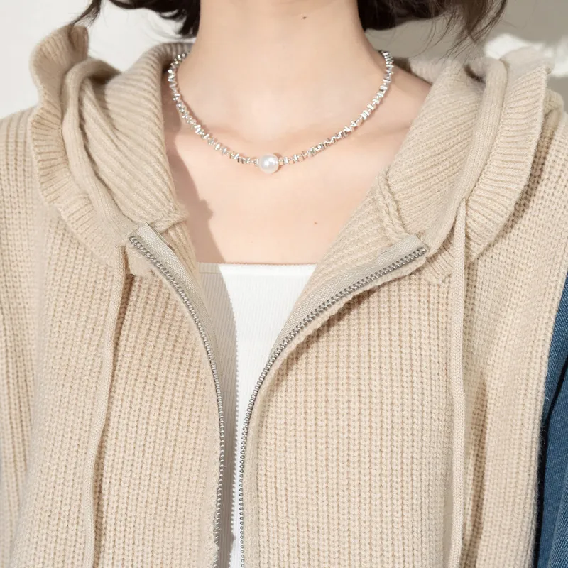 FAWENXIANGZI Cropped Coat Women's-4