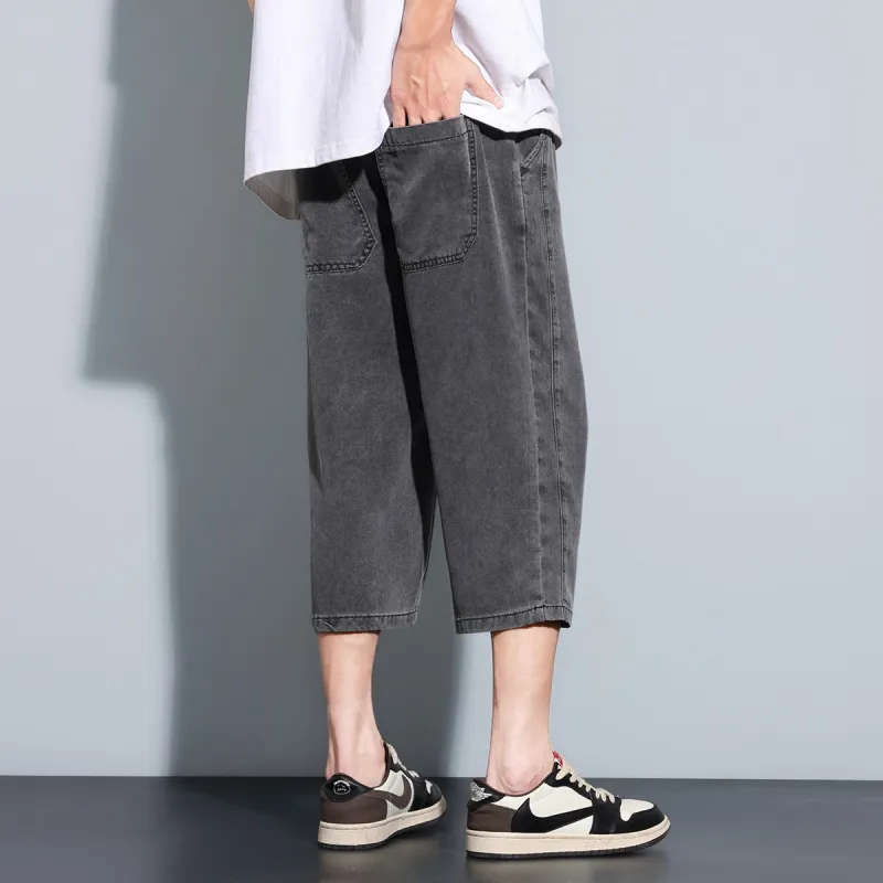Tonlion Jeans Men Black Gray Color-4