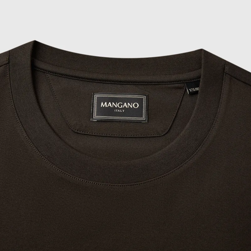 MANGANO T Shirts Men Coffee-3