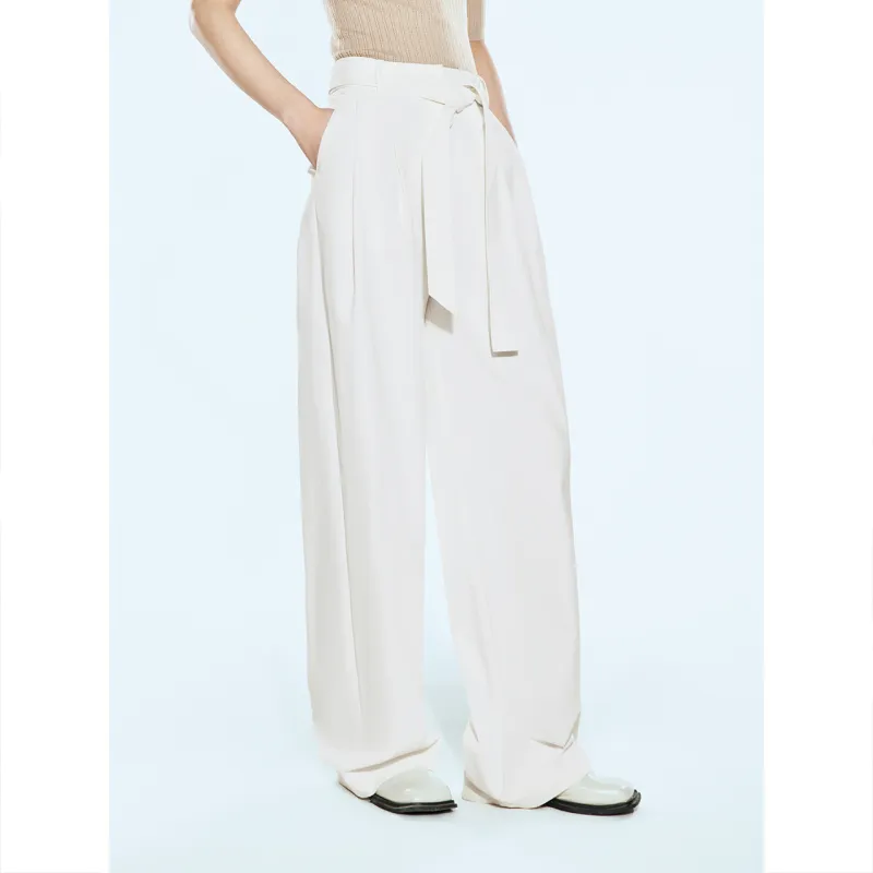 COVERINS Casual Pants Women's White-4