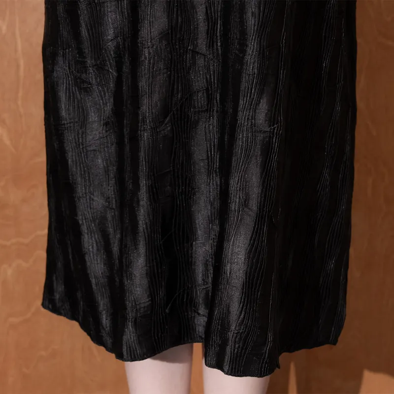 BANANA BABY Slip Dresses Women's Black-4