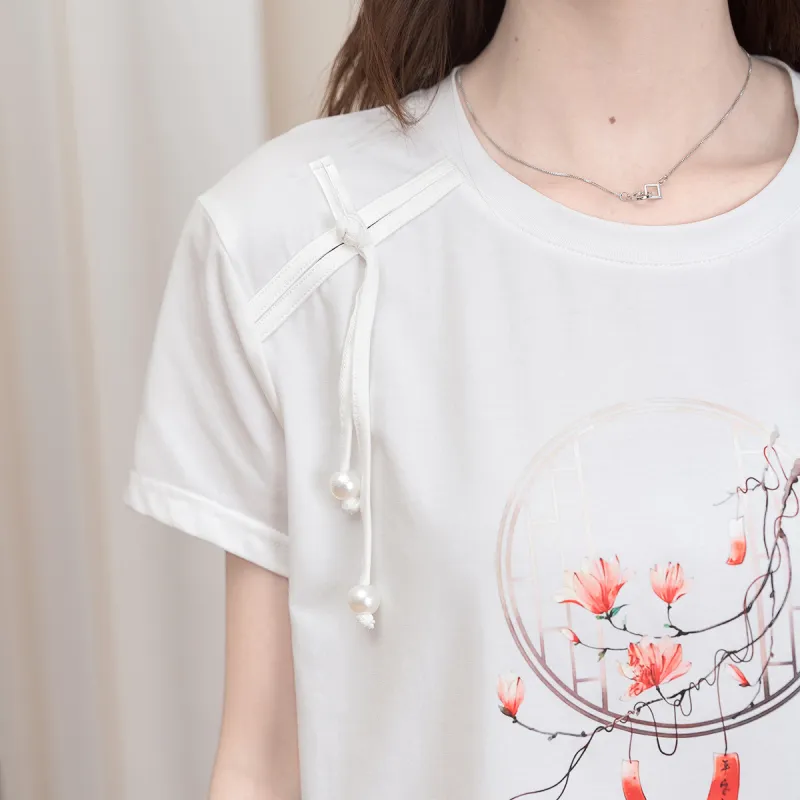 FAWENXIANGZI Regular T Shirt Women's-5