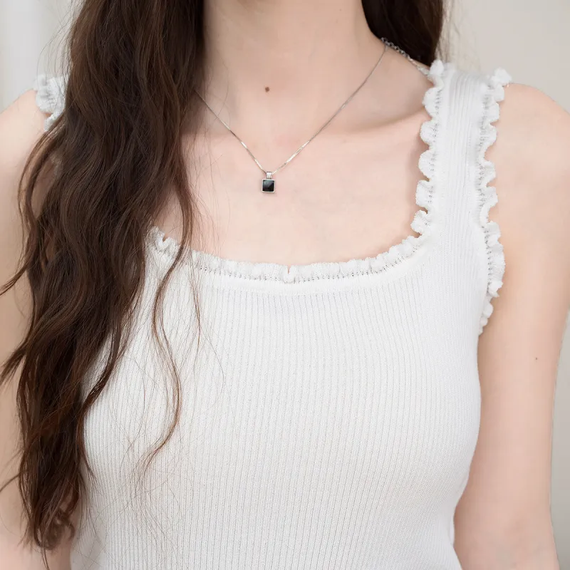 FAWENXIANGZI Tank Tops Women's White-4