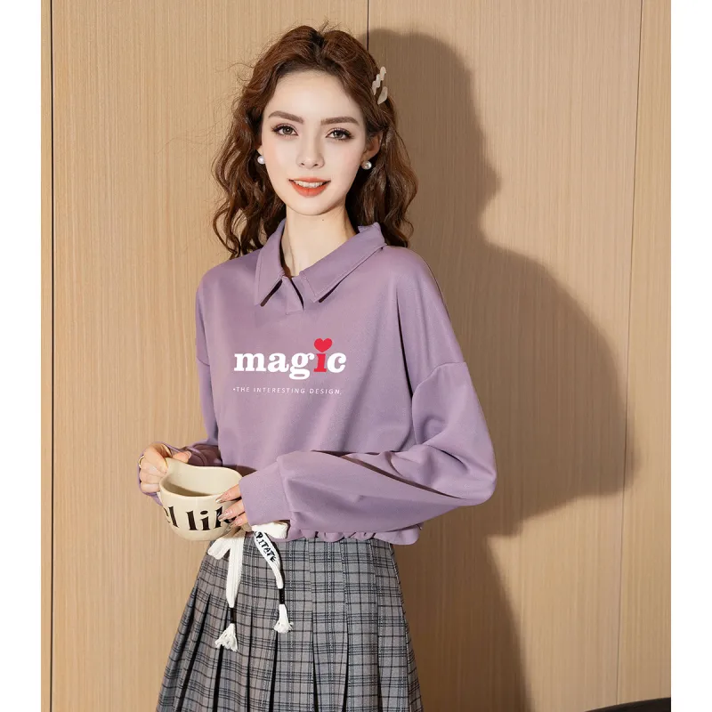 FAWENXIANGZI Sweatshirt Women's-1
